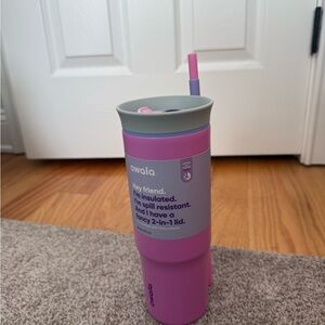 Owala Purple Insulated Tumbler with Straw - Electric orchid